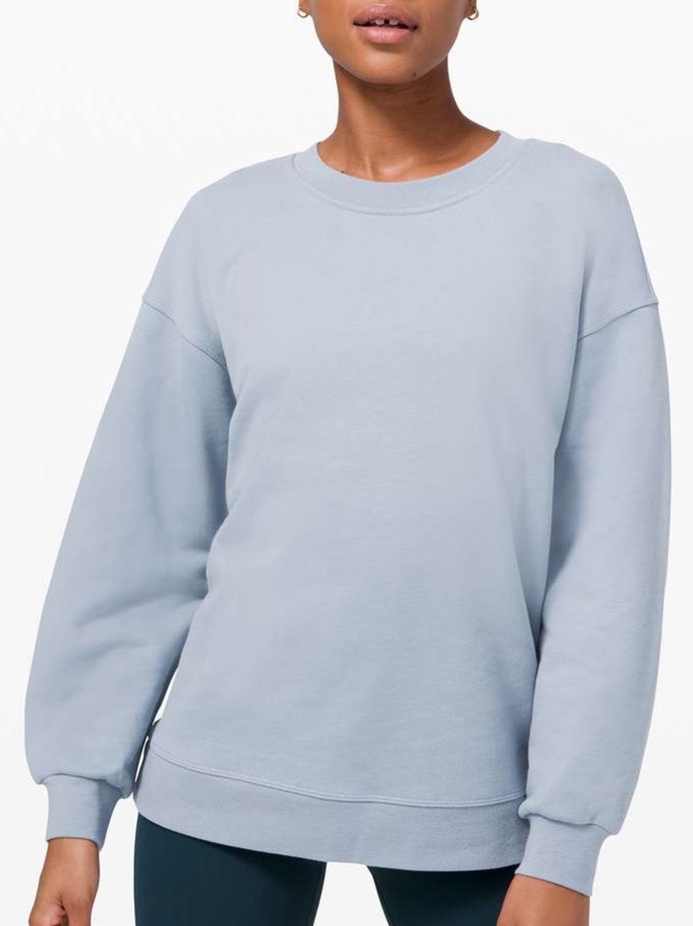 lululemon athletica Relaxed Crew Sweatshirt - Pale Blue